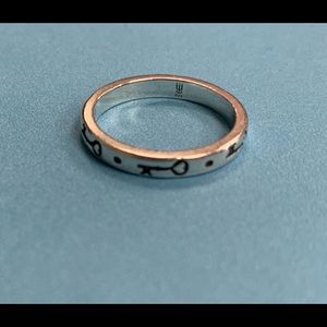 James Avery key ring